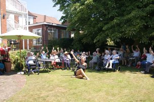 Downs House in Petersfield residents
