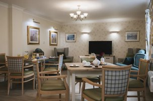 Auchtercrag Care Home, dining room 