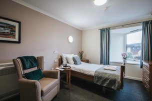 St Modans Care Home, bedroom 