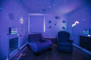 St Modans Care Home, dark room 