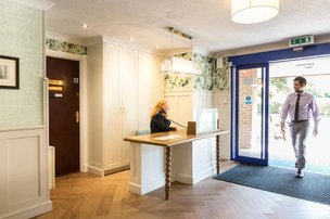 Kingston Care Home, reception area 