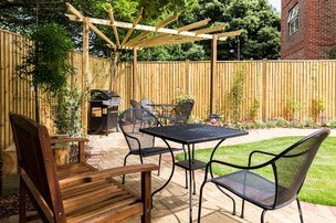 Kingston Care Home, garden area 