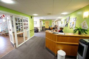 Maitland Park Care Home - reception area