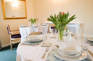 Regency Care Home, Derby, dining room