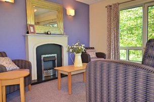 Tower Bridge Care Home in London living room