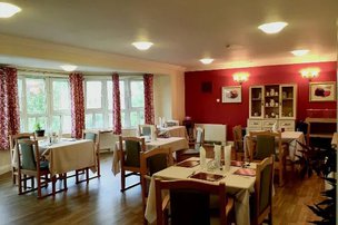 Tower Bridge Care Home in London front dining room