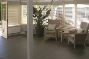 Aspen Court Care Home, relaxing conservatory