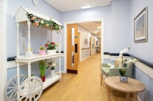 Derwent Care Home in Newcastle corridor