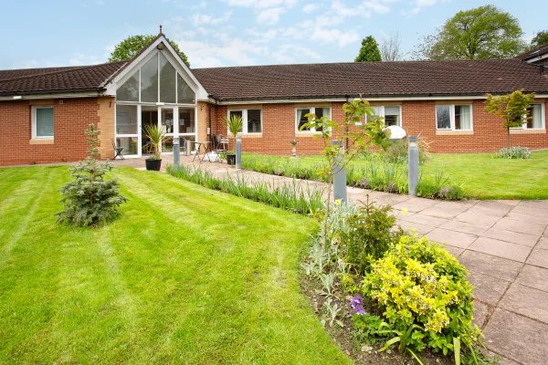 Sovereign Lodge Care Home in Westerhope front exterior