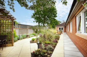 Sovereign Lodge Care Home in Westerhope garden