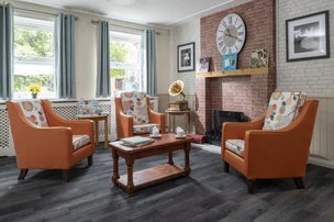 Bemerton Lodge, Salisbury, lounge area 