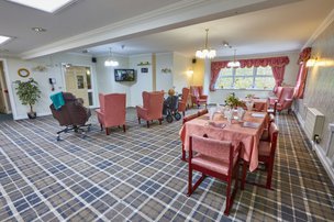 Marley Court in Chorley dining space