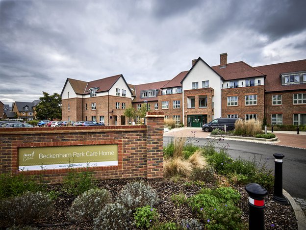 Beckenham Park Care Home, Greater London, front exterior