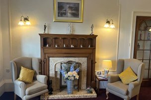 Abbotsford, Ardrossan, fireplace 