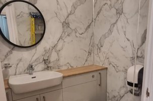 East Croft Grange Workington, bathroom 