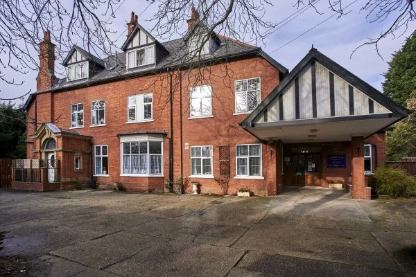 Chestnuts Care Centre, Grimsby, exterior of home. 