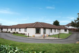 Hilton Court Care Home, garden area 