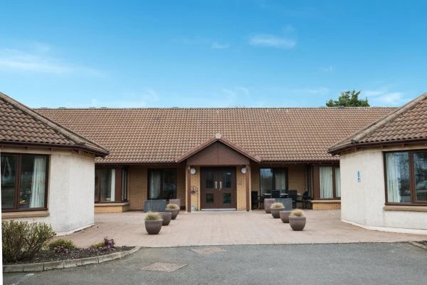 Hilton Court Care Home, exterior of home 