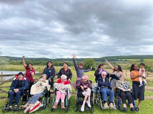 Ambleside Nursing Home in Weston-super-Mare residents on day out