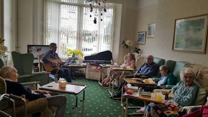 Ambleside Nursing Home in Weston-super-Mare living room