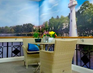 Penylan House, Cardiff, communal area