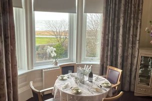 Abbotsford, Ardrossan, dining table 