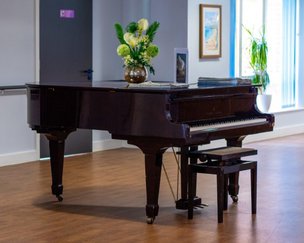 Wellesley Road Care Home, piano 