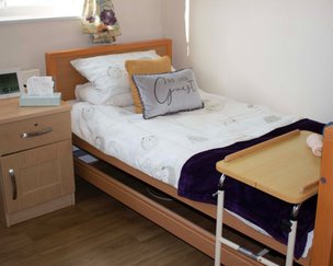Wylesfield Care Home, Llandrindod Wells, bedroom 