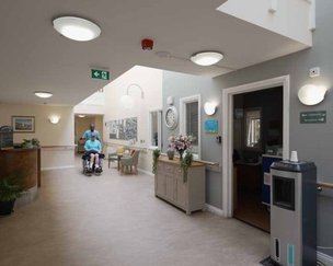 Abbott House, Peterborough, reception 