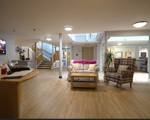 Waverley House, Leominster, reception area 