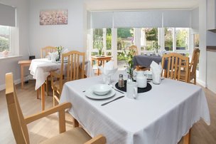 Briardene Care Home in Westerhope dining room