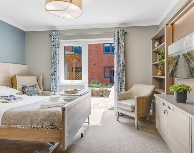 Gillingham Grange, Chard, bedroom