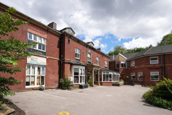 Dryclough Manor in Oldham, front exterior