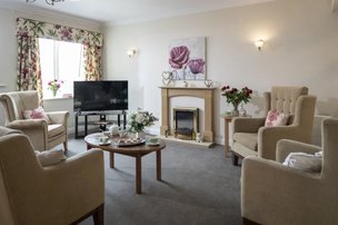 Apple Trees Care & Reablement Centre,living area 