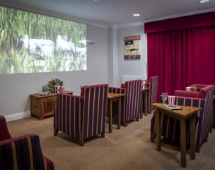 Ashwood Care Centre, Warminster, cinema room