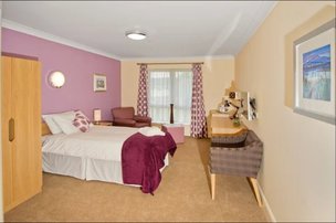 The Oaks Care Facility, bedroom 