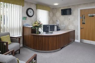 Edwardstow Court Care Centre in Cheltenham - Reception
