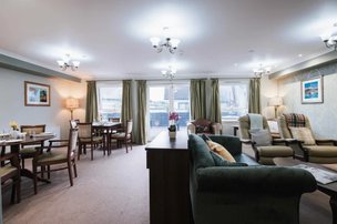 Culduthel Care Home, lounge area 