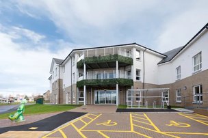 Castlehill Care Home in Inverness front view