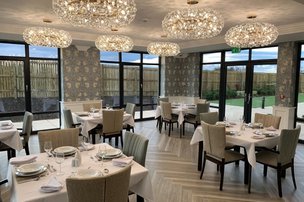Mere Hall Care Home, interior dinning room