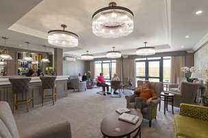 Mere Hall Care Home, interior bar