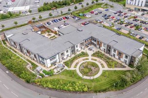 Brackley Care Home, exterior of home