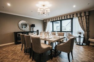 Greenan Manor Care Home, dining table 