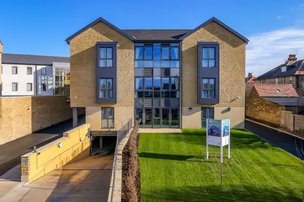 Harcourt Gardens Care Home in Harrogate rear exterior