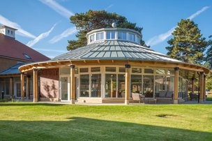 Eliza Palmer Care Home, conservatory 