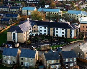 Weavers Court, Leeds, exterior