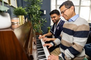 Camberley, Farnborough & Fleet, south east England, carer and client