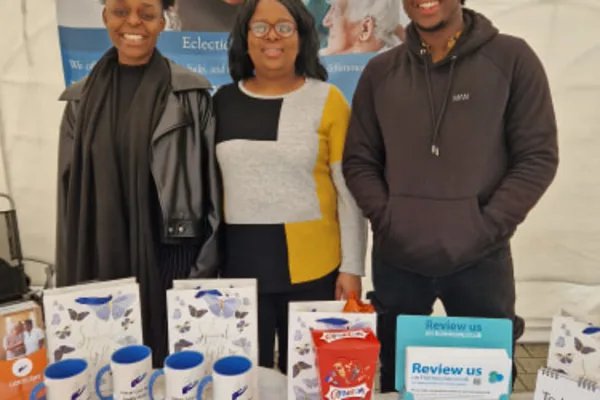 Eclectic Care live in, in Maidstone, team picture