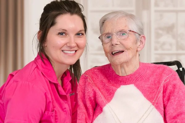 Alina Homecare - Bath, carer and client