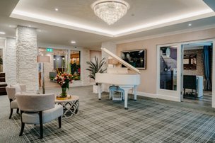 Elm Lodge Care Home in Hartley Wintney piano